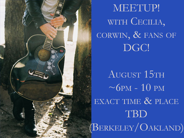 Banner for the DGC Fan Meetup August 15