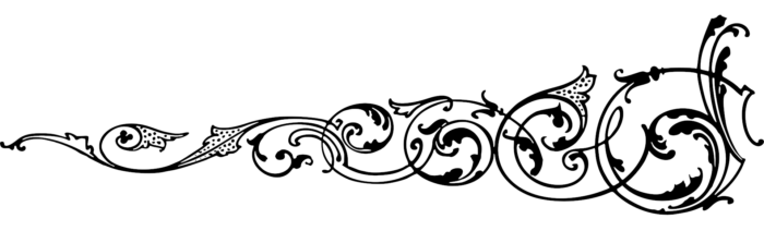 More Fancy victorian era calligraphic scrollwork